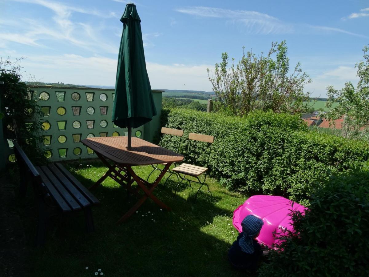 Ferienwohnung Landblick Bucha  Eksteriør bilde